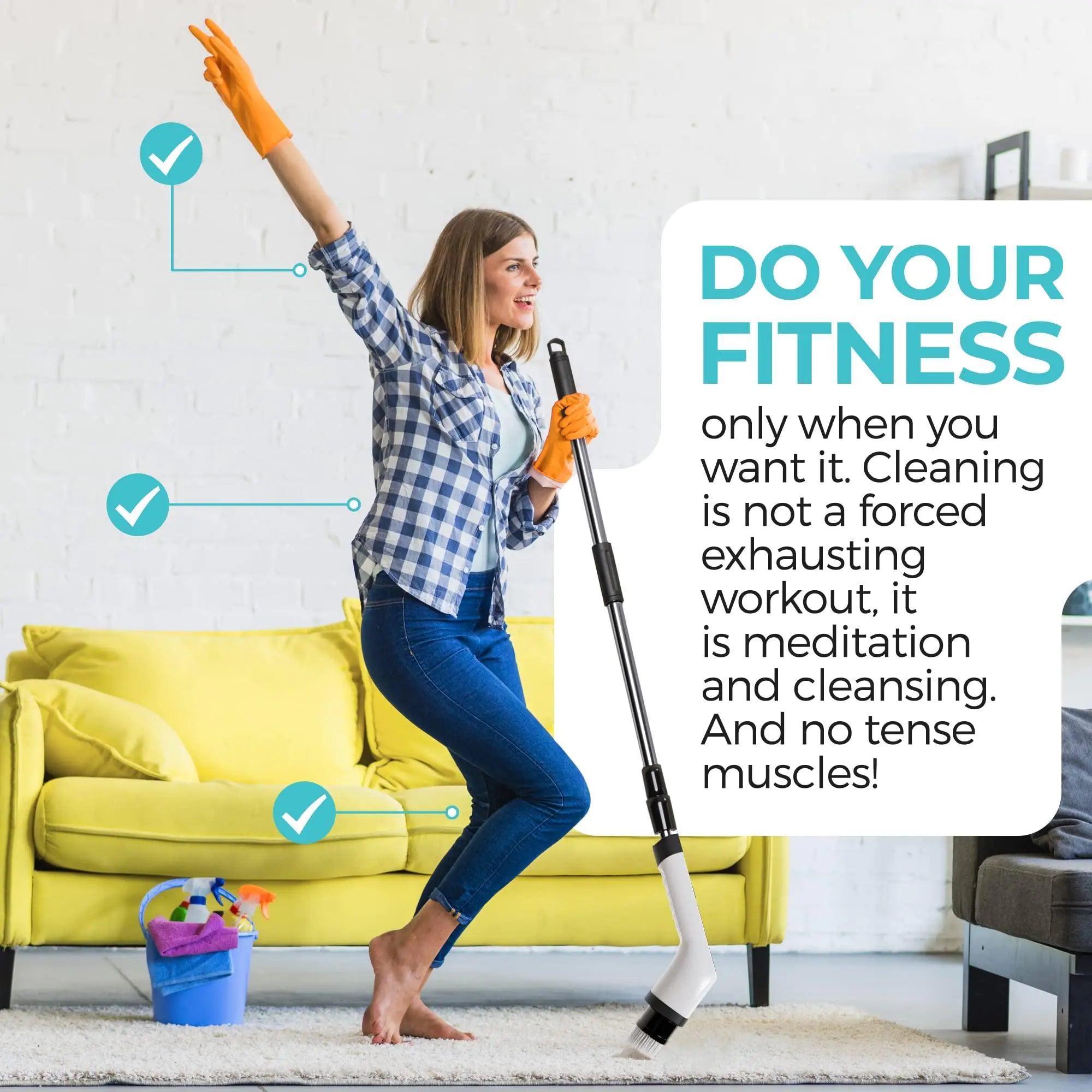 Portable Electric Spin Scrubber forning