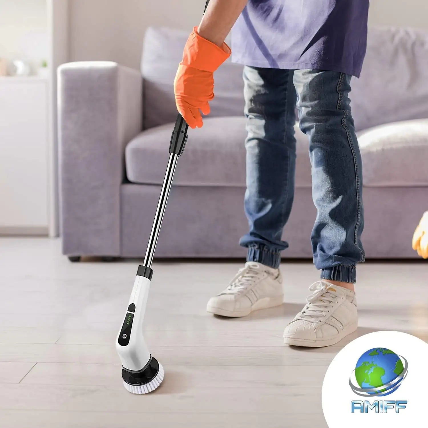 Portable Electric Spin Scrubber forning